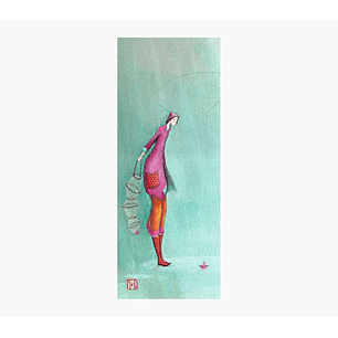 Pictura Gaëlle Boissonnard Marcapaginas Ancho - 5.5x14cm - Embolsada Individualmente en Celofan - Impresas en Papel con Certificacion FSC