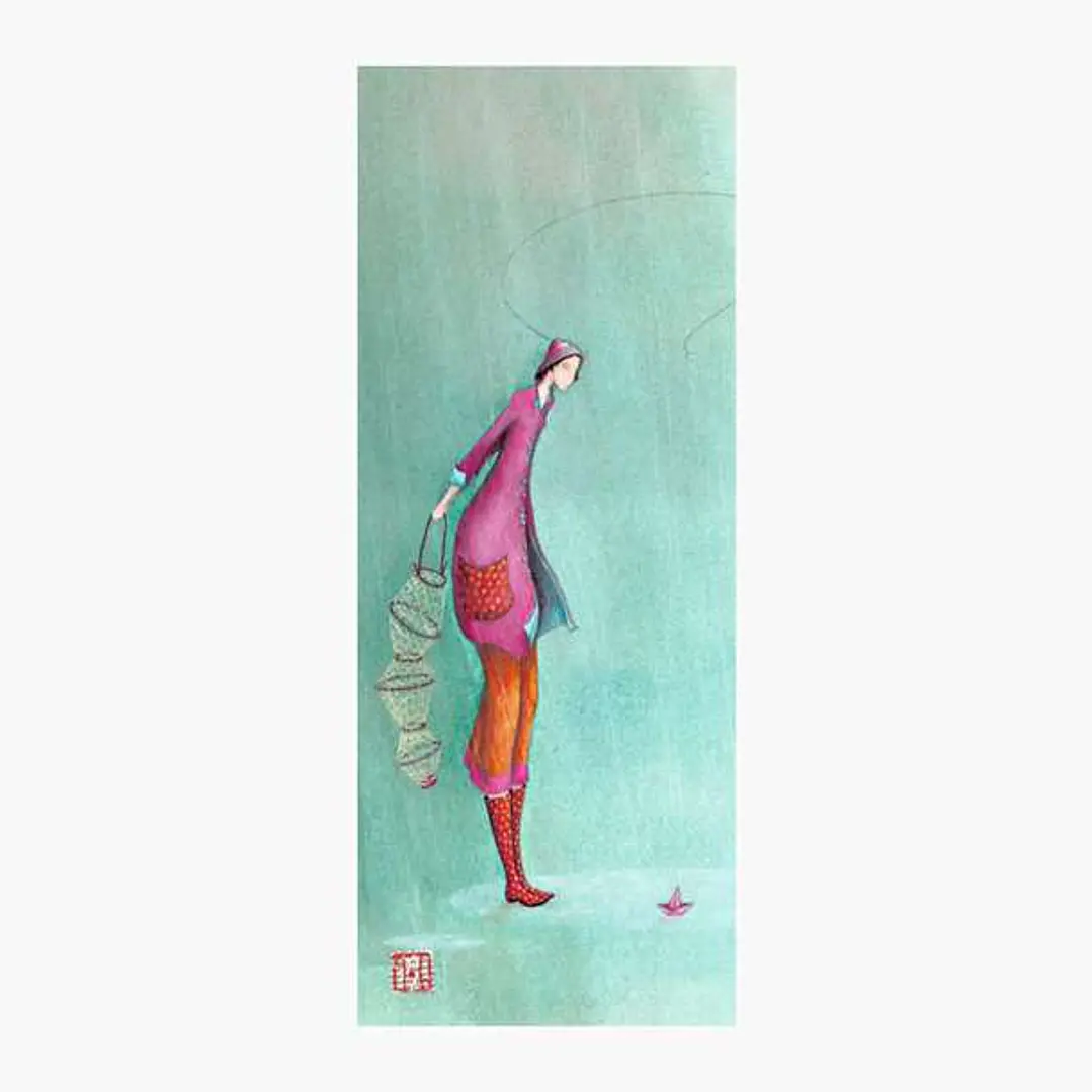 Pictura Gaëlle Boissonnard Marcapaginas Ancho - 5.5x14cm - Embolsada Individualmente en Celofan - Impresas en Papel con Certificacion FSC 1