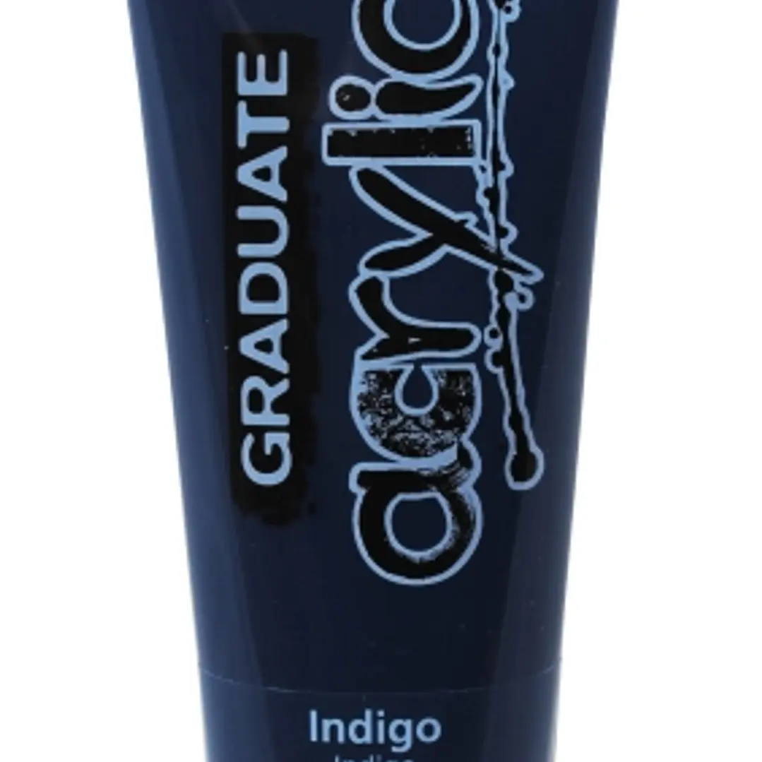 Daler Rowney Graduate Pintura Acrilica - Tubo de Plastico - 120ml - Color Indigo 1