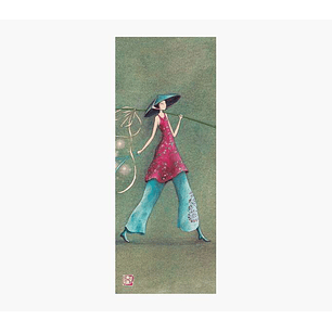 Pictura Gaëlle Boissonnard Marcapaginas Ancho - 5.5x14cm - Embolsada Individualmente en Celofan - Impresas en Papel con Certificacion FSC