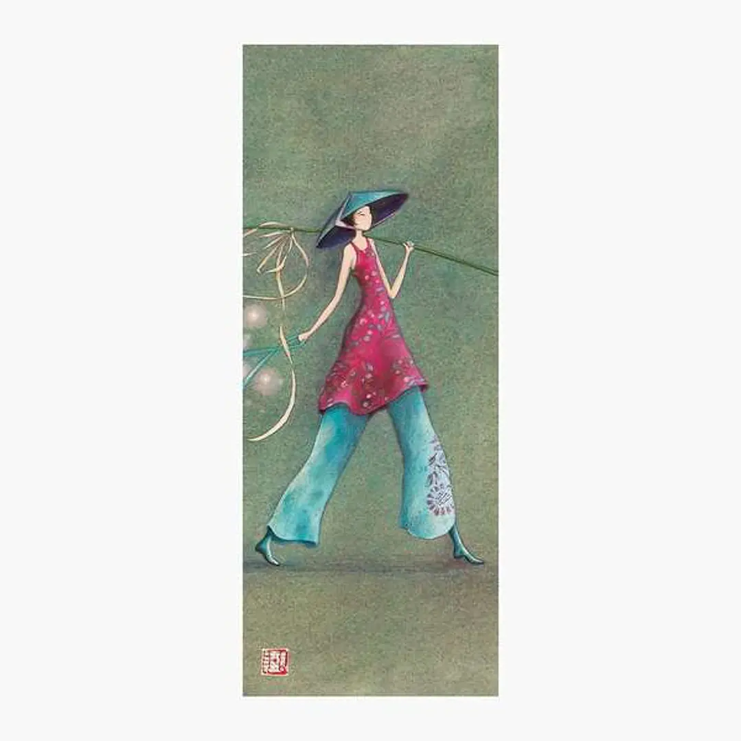 Pictura Gaëlle Boissonnard Marcapaginas Ancho - 5.5x14cm - Embolsada Individualmente en Celofan - Impresas en Papel con Certificacion FSC 1