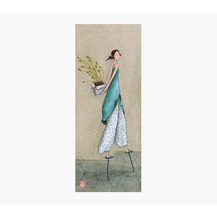 Pictura Gaëlle Boissonnard Marcapaginas Ancho - 5.5x14cm - Embolsada Individualmente en Celofan - Impresas en Papel con Certificacion FSC