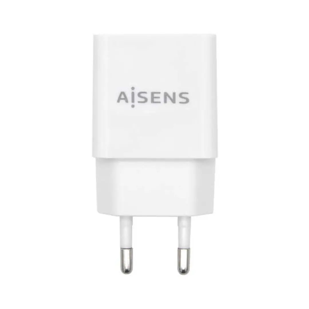 Aisens Cargador USB 10W Alta Eficiencia - 5V/2A - Color Blanco 1