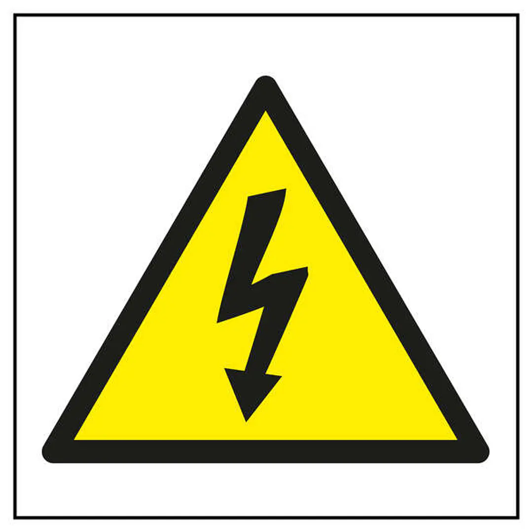 Apli Etiqueta Señalizacion Riesgo Electrico 1 U. 1