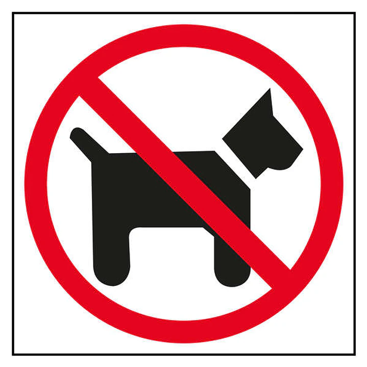 Apli Etiqueta Señalizacion Prohibido Perros 1 U. 1