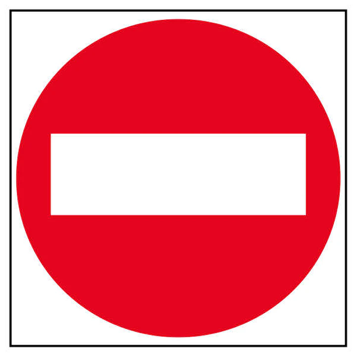 Apli Etiqueta Señalizacion Prohibido El Paso 1 U. 1