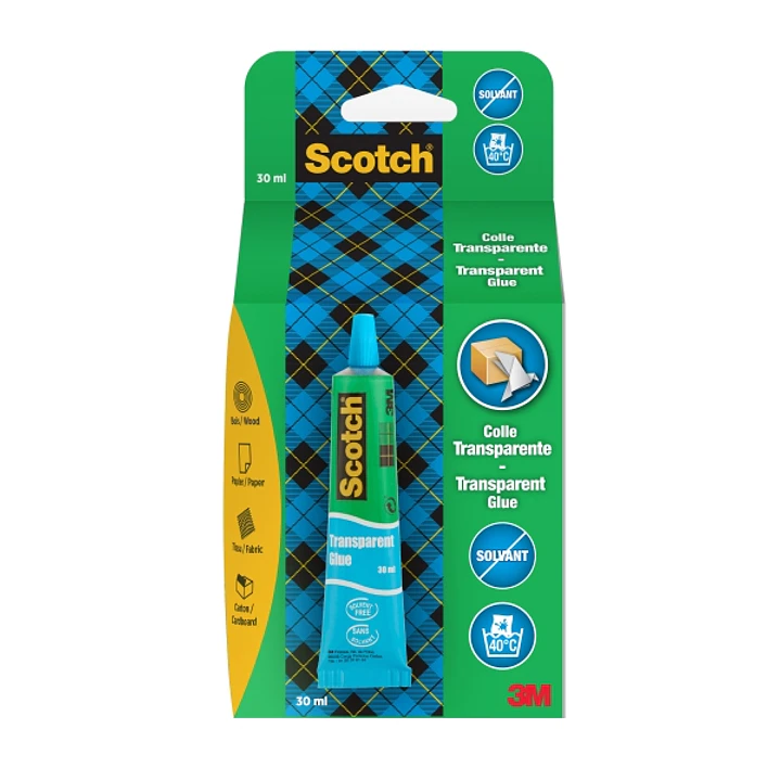 Scotch Tubo de Pegamento Universal 30ml - Uso Domestico - Sin Disolventes - Color Transparente 1