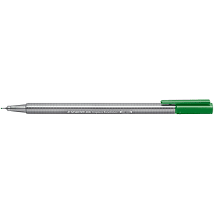 Staedtler Triplus Fineliner 334 Rotulador de Punta Fina - Trazo de 0.3mm - Tinta Base de Agua - Color Verde Savia