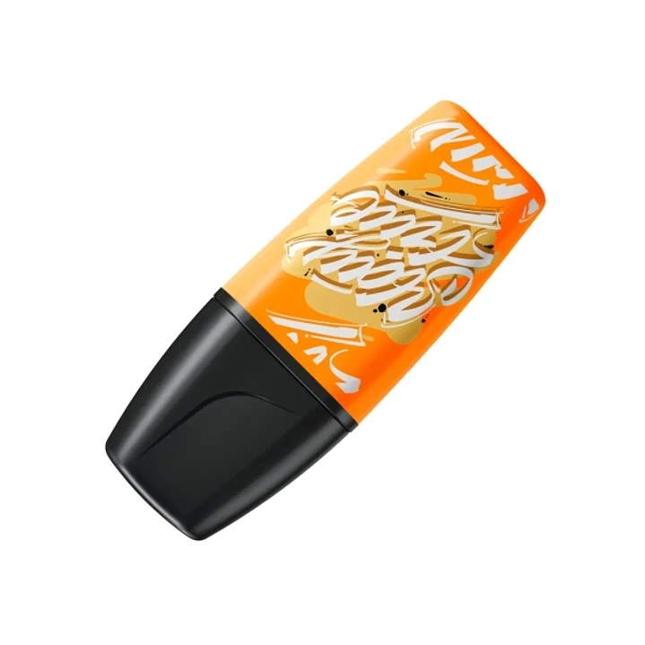 Stabilo Boss Mini by Snooze One Mini Marcador Fluorescente - Trazo entre 2 y 5mm - Tinta con Base de Agua - Antisecado - Color Naranja 1