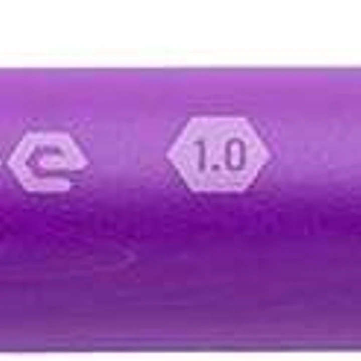 Pentel iZee Boligrafo de Bola Retractil - Punta 0.7mm - Trazo 0.35mm - Clip de Metal - Color Violeta 1