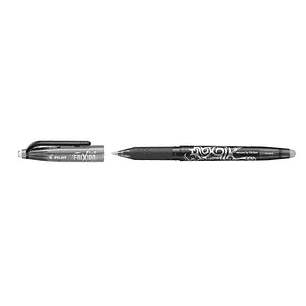Pilot Frixion Ball Boligrafo de Gel Borrable - Punta de Bola 0.7mm - Trazo 0.4mm - Grip Ergonomico - Color Negro