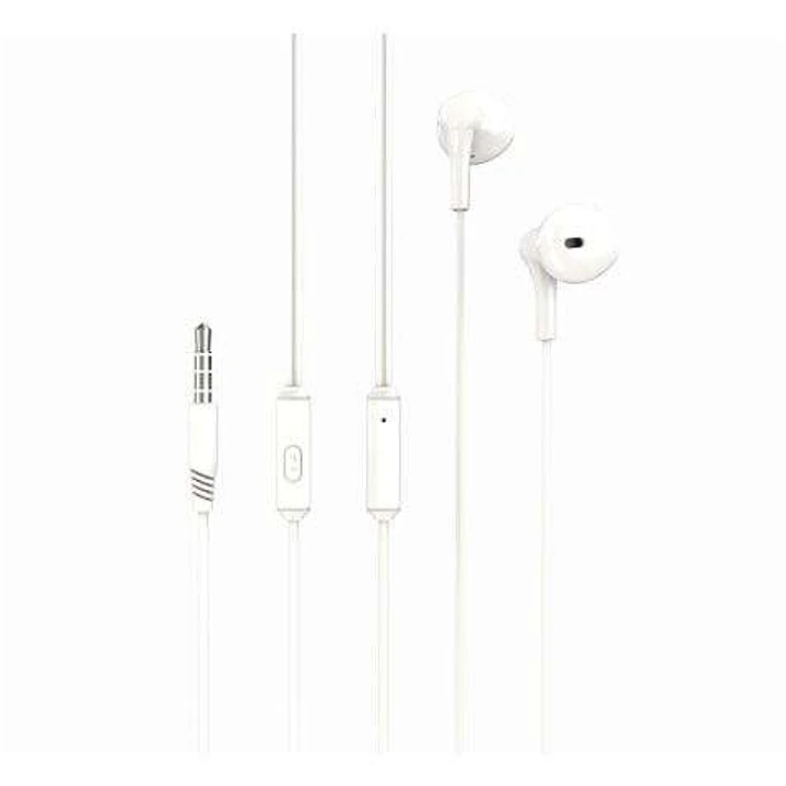XO EP39 Music Auricular con Microfono - Cable 1.2m - Boton de Control - Color Blanco 1