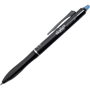 Pilot Frixion Ball Plus Boligrafo Borrable - Punta de 0.7mm y Trazo de 0.35mm - Recargables - 80% de Plastico Reclclado - Color Azul