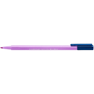 Staedtler Triplus Color 323 Rotulador de Punta Fina - Trazo 1mm Aprox - Tinta Base de Agua - Color Lavanda