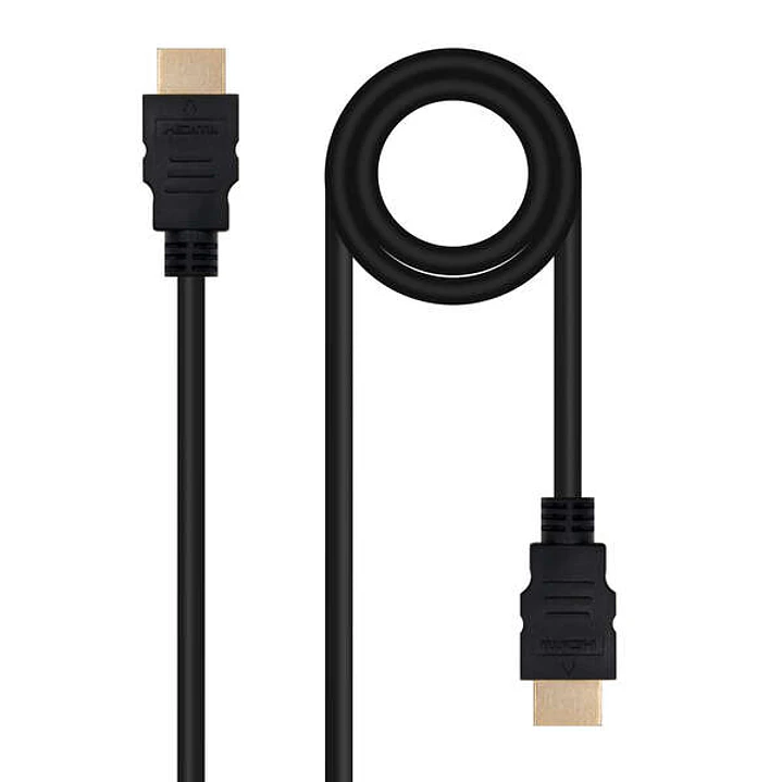 Nanocable Cable HDMI v2.0 Macho a HDMI v2.0 Macho 0.50m - 4K@60Hz 18Gbps - Color Negro 1