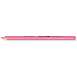 Staedtler Textsurfer Dry 128 64 Lapiz Fluorescente de Color Triangular - Mina de 4mm - Madera de Bosques Sostenibles - Color Rosa Neon