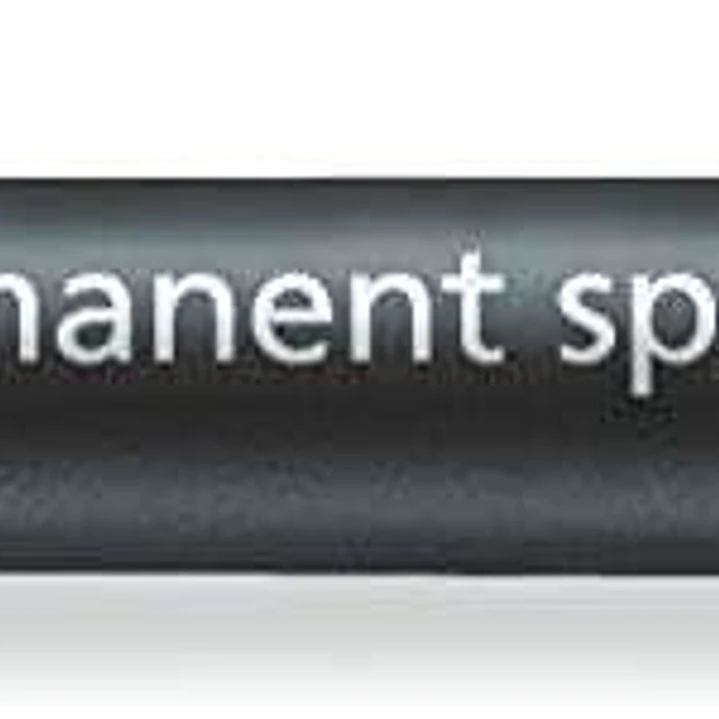 Staedtler Lumocolor Permanent 319 Rotulador Permanente de Punta Fina - Trazo 0.6mm - Para Aplicaciones Especiales - Secado Rapido - Color Negro 1