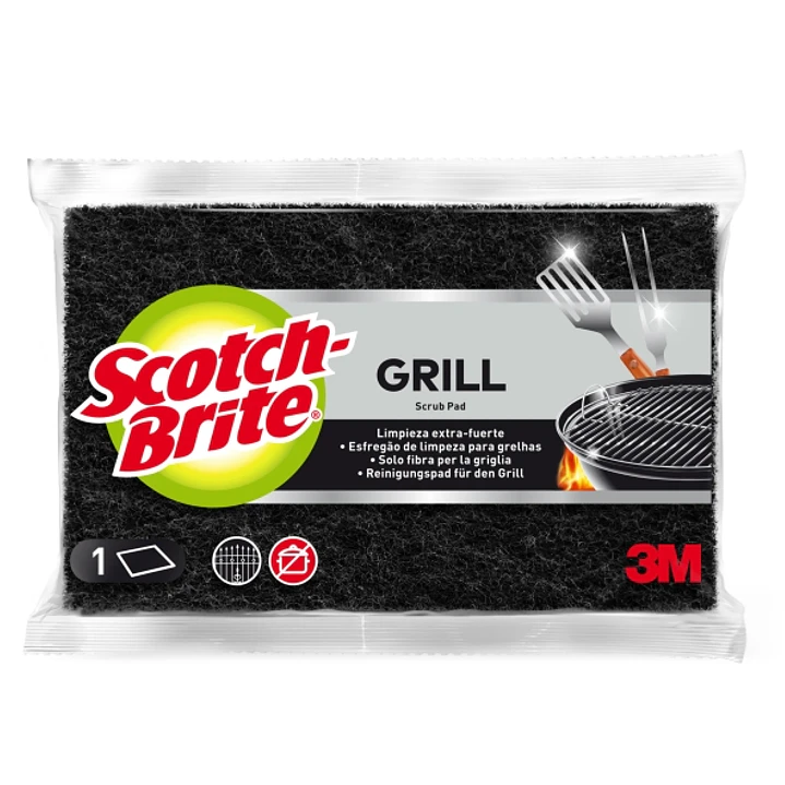 Scotch-Brite Estropajo para Parrillas - Color Negro 1