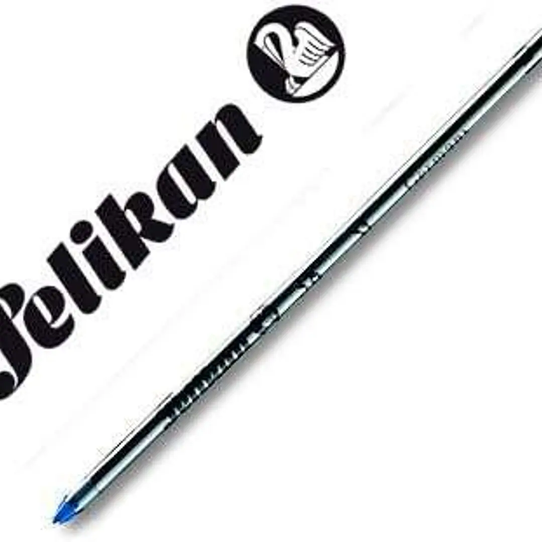Pelikan Recambio Mini Boligrafo 38 F - Fino y de Alta Calidad - Color Azul 1