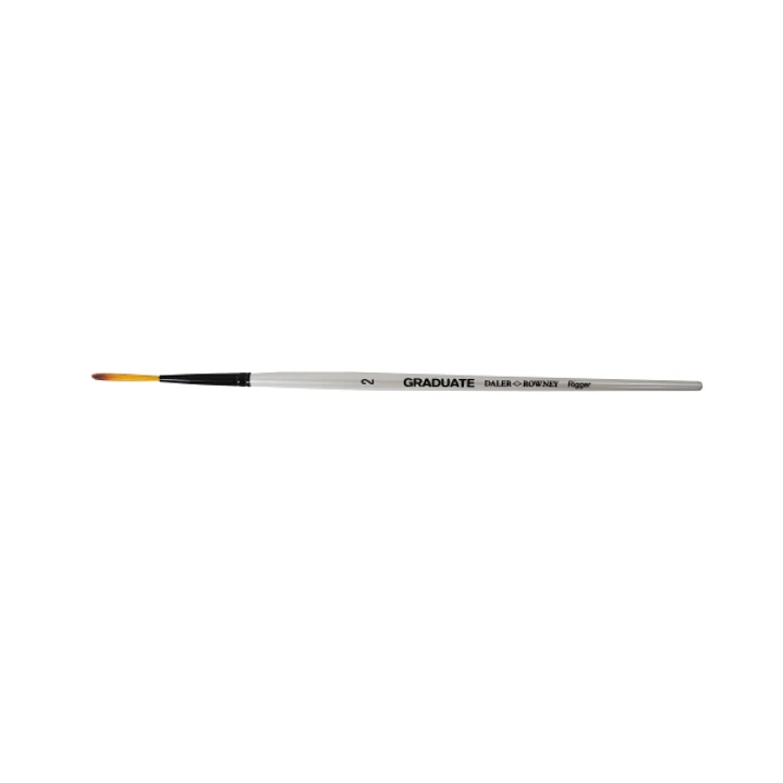 Daler Rowney Graduate Pincel Acuarela - Pelo Sintetico - Mango Corto - Liner Extra Largo Nº2 1