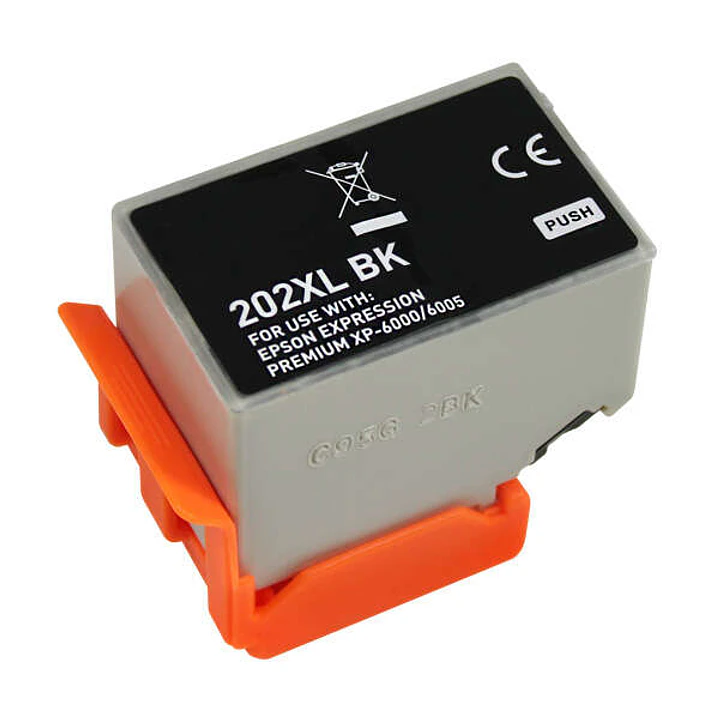 Epson 202XL Negro Cartucho de Tinta Generico - Reemplaza C13T02G14010/C13T02E14010 1