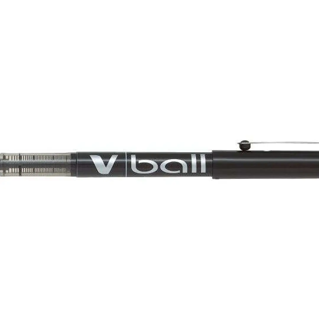 Pilot Boligrafo de tinta liquida V Ball 05 Rollerball - Punta de bola redonda 0.5mm - Trazo 0.3mm - Color Negro 1