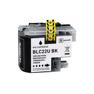 Brother LC22U Negro Cartucho de Tinta Generico - Reemplaza LC22UBKBP