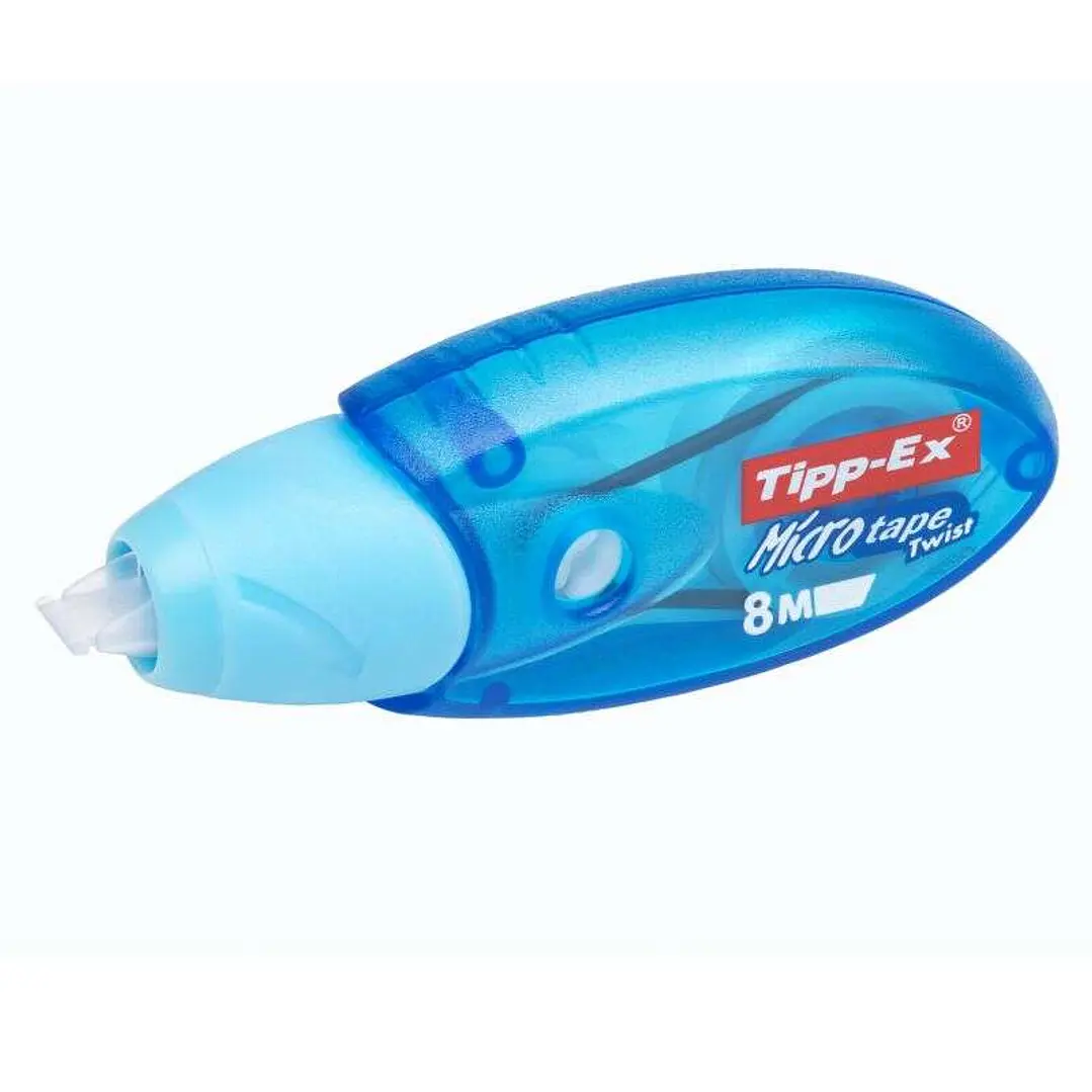 Tipp-Ex Micro Tape Twist Cinta Correctora 5mm x 8m - Cabezal Rotativo - Escritura Instantanea 1