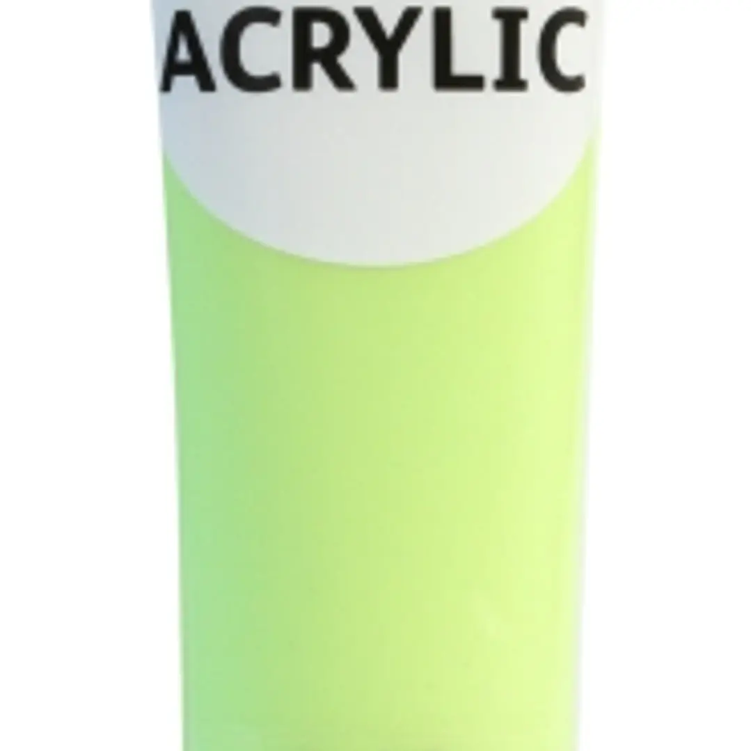 Daler Rowney Simply Pintura Acrilica - Tubo de Plastico - 75ml - Color Amarillo Neon 1