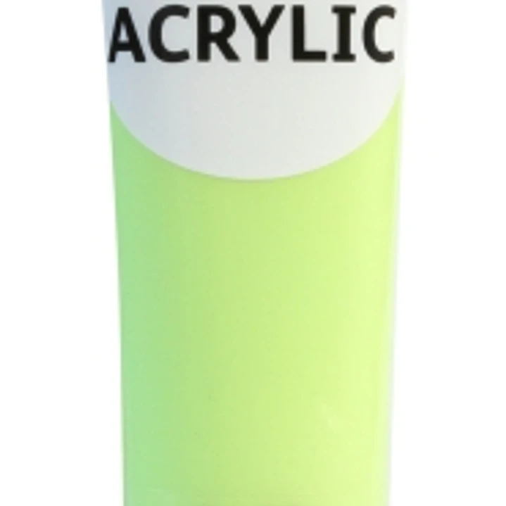 Daler Rowney Simply Pintura Acrilica - Tubo de Plastico - 75ml - Color Amarillo Neon 1