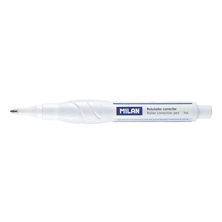Milan Boligrafo Corrector - Punta Metalica - Capacidad 7ml 1