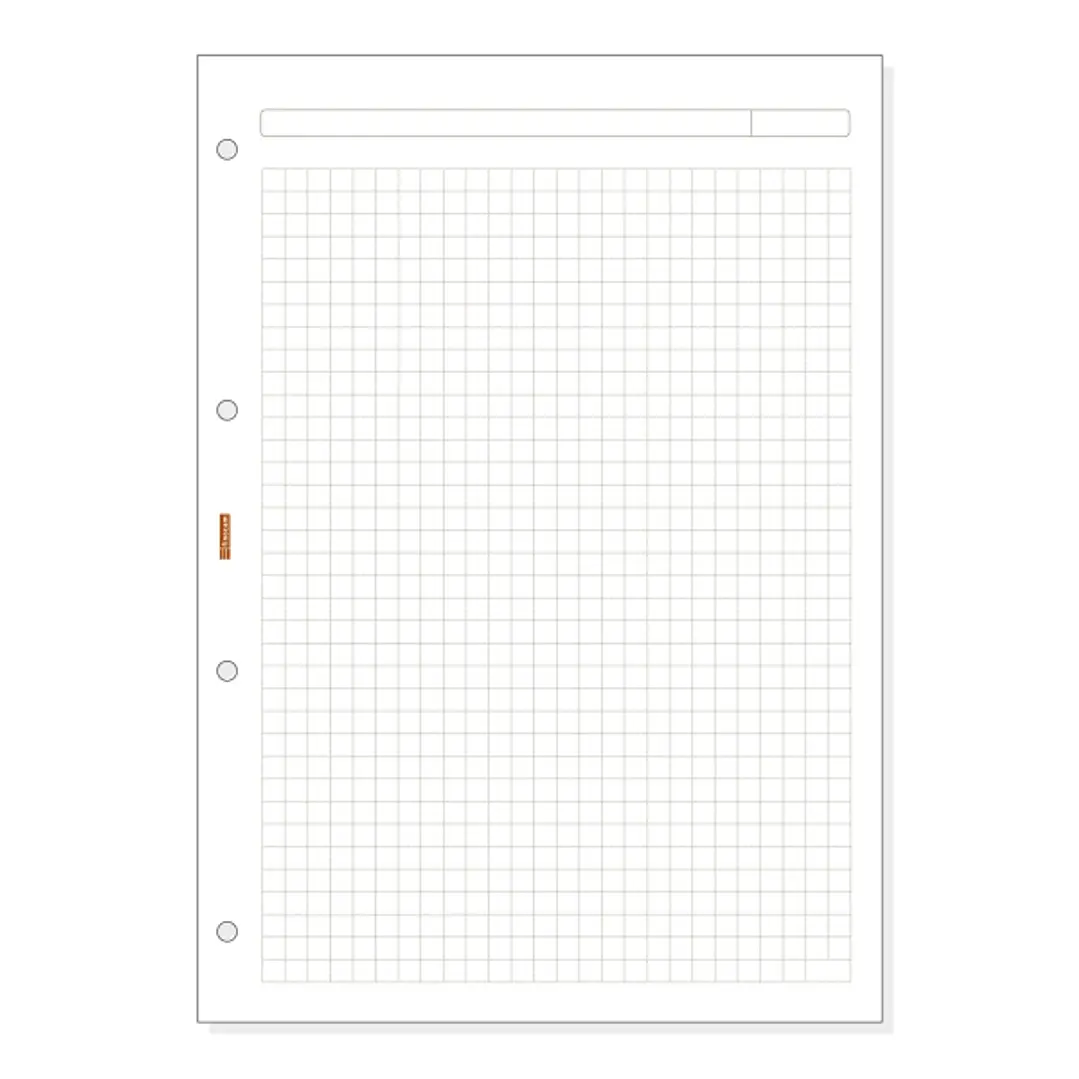 Finocam R4040 Recambio para Agendas Open - Formato A4 - 210x5x297mm - Color Blanco 1