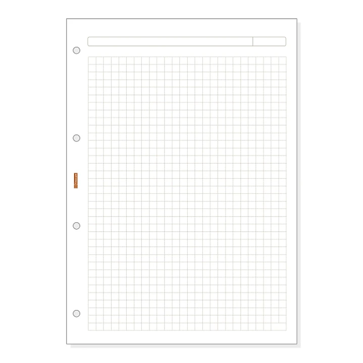 Finocam R4040 Recambio para Agendas Open - Formato A4 - 210x5x297mm - Color Blanco 1