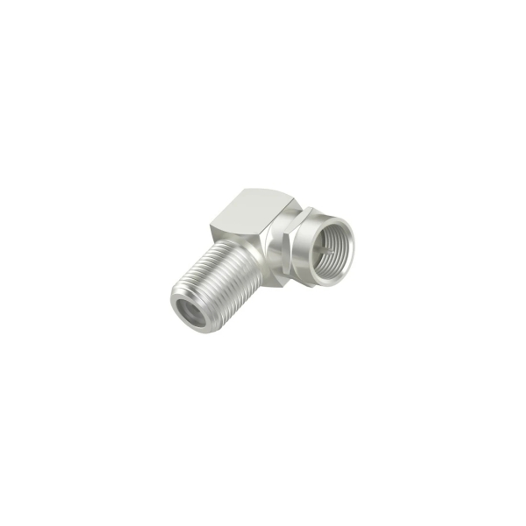 Hama Essential Adaptador 90º para Conector F - Color Plata 1