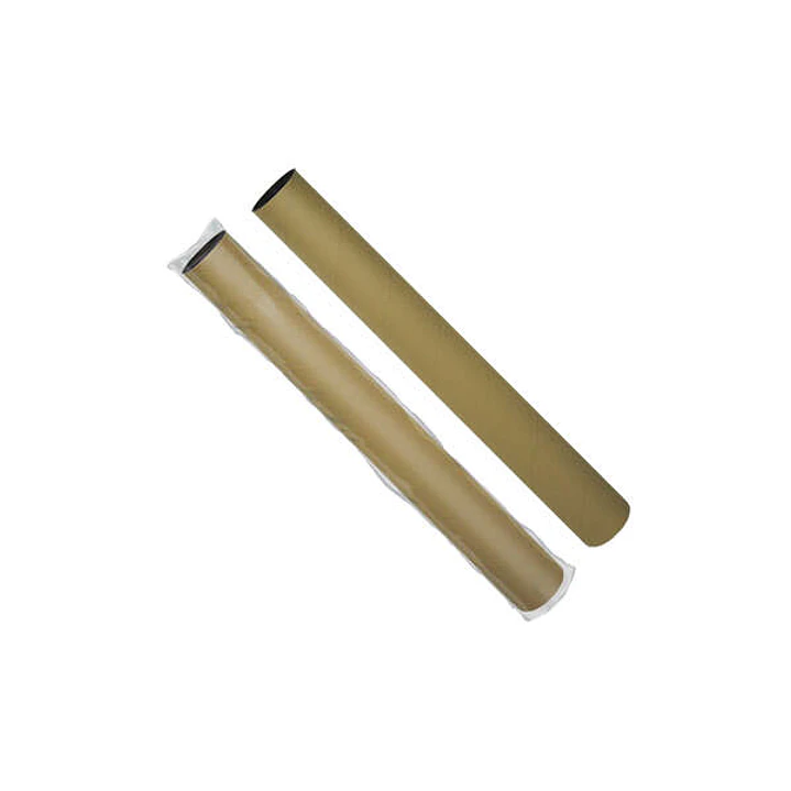 Dohe Tubos de Carton Montados - 100x20mm - Tapas de Plastico Incluidas - Retractilados Individualmente 1