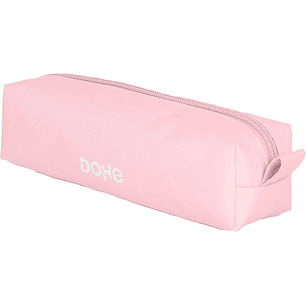 Dohe Serenity Portatodo Cuadrado - Cierre con Cremallera y Tirador de Goma - Color Rosa