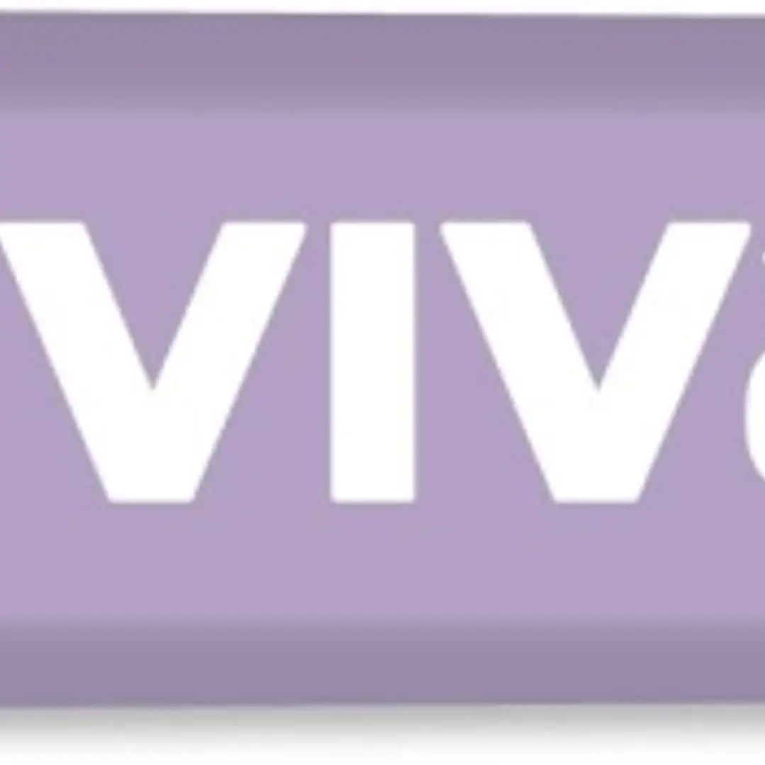 Molin Viva Marcador Fluorescente - Trazo entre 1 y 5mm - Tinta con Base de Agua - Color Violeta 1