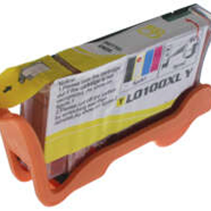 Lexmark 100XL Amarillo Cartucho de Tinta Generico - Reemplaza 14N1071E/14N1095E/14N0902E/14N0922E 1