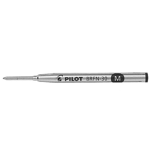Pilot Recambio Metalico para Boligrafos Ageless, Custom Urushi, Grance, Raiz y Heritage 91 - Punta Media 1.00mm - Color Negro