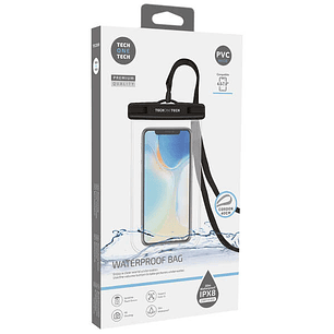 TechOneTech Funda Impermeable para Smartphone hasta 7