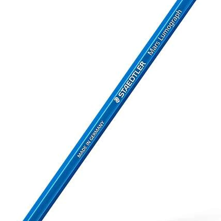 Staedtler Mars Lumograph 100 Lapiz de Grafito Hexagonal - Mina 4B - Resistencia a la Rotura - Madera de Bosques Sostenibles 1