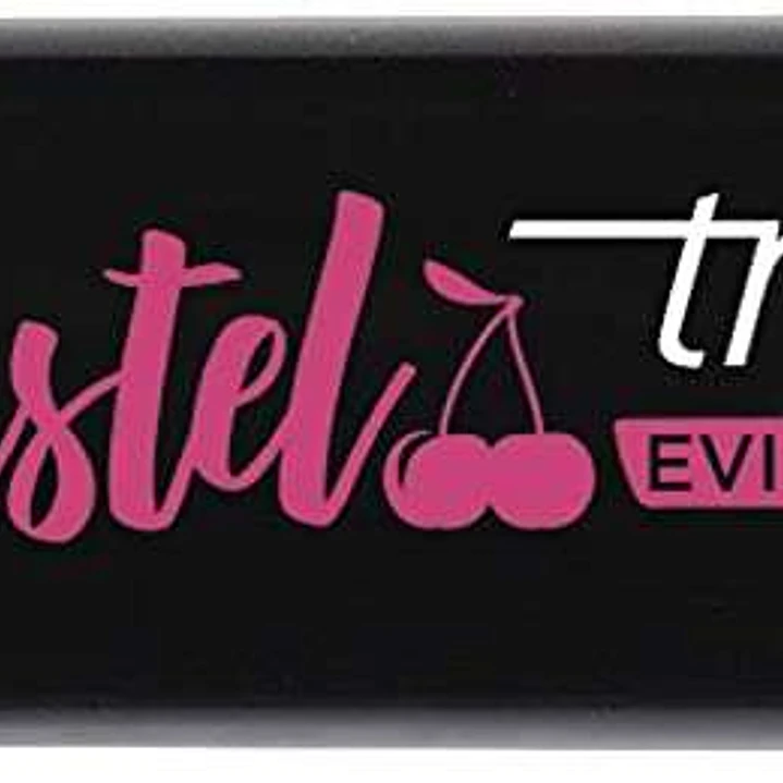 Tratto Video Pastel Marcador Fluorescente - Punta Biselada - Tinta al Agua - Secado Rapido - Color Rojo Cereza 1