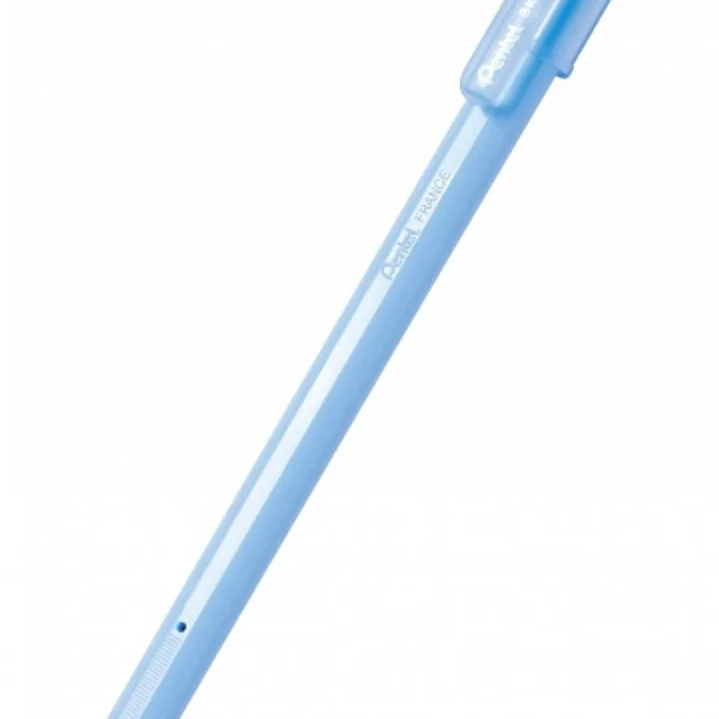 Pentel SuperB Antibacterial Boligrafo de Bola Antibacteriano - Punta Fina 0.7mm - Certificación ISO 22196 - Ideal Industria Medica, Alimentaria, Educa 1