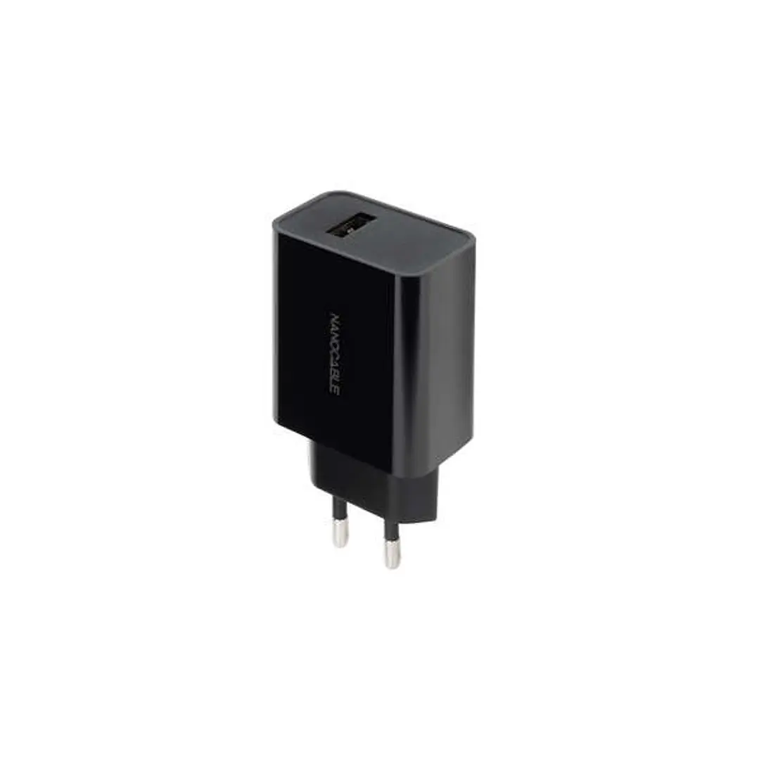 Nanocable Cargador USB 5V/2.1A - Color Negro 1