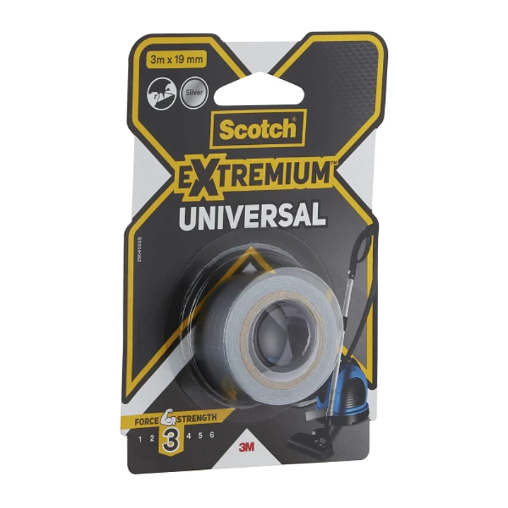 Scotch Extremium Universal Cinta Adhesiva Americana - 3m x 19mm - Color Negro 1