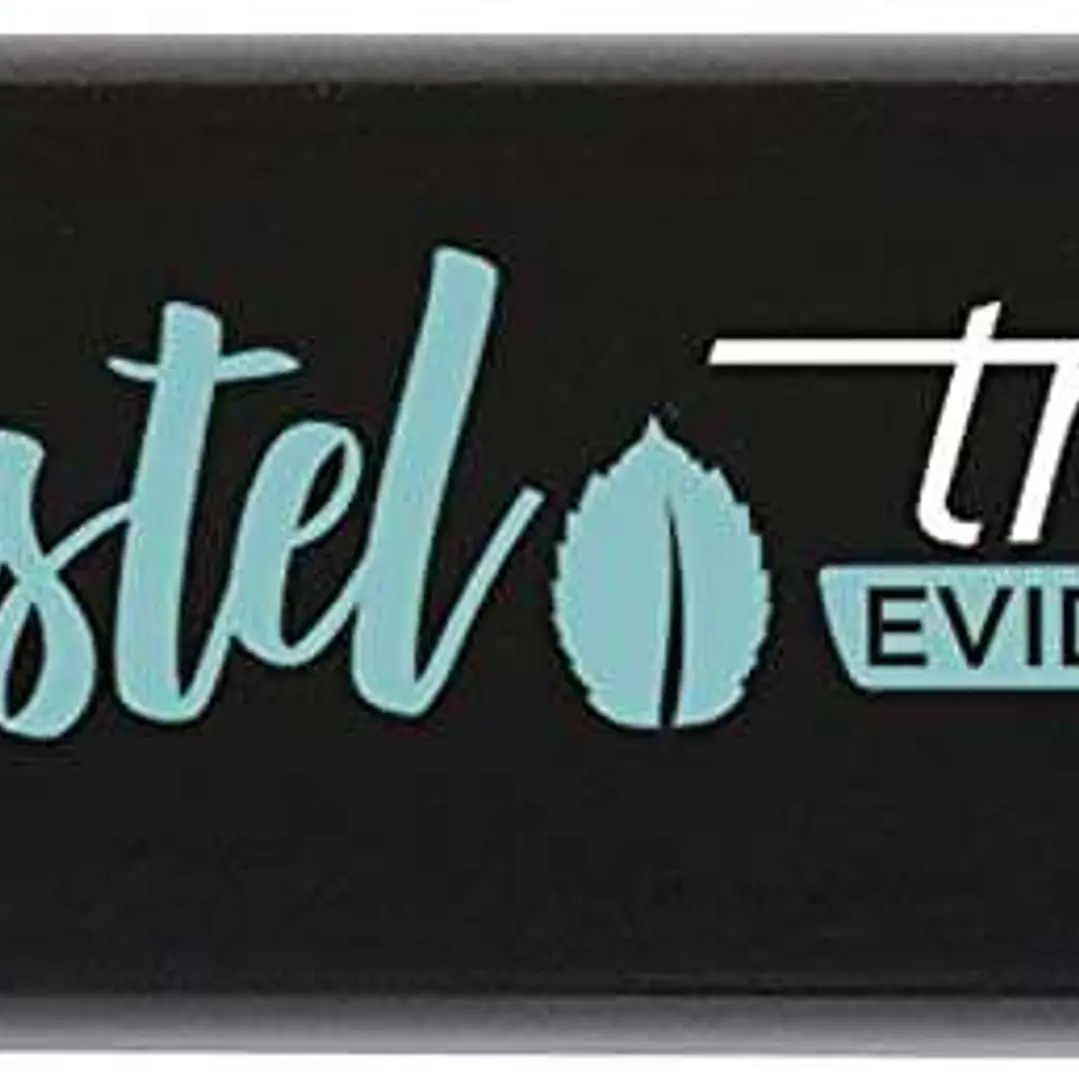 Tratto Video Pastel Marcador Fluorescente - Punta Biselada - Tinta al Agua - Secado Rapido - Color Verde Menta 1