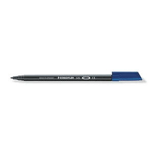 Staedtler Noris 326 Rotulador de Punta Fina - Trazo 1mm Aprox - Tina Base de Agua - Color Negro