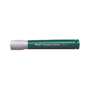 Pilot Rotulador para Pizarra Blanca - Punta Redonda de 4mm - Trazo de 1.8mm - Recargable - Tinta con Base de Alcohol - Borrable en Seco - Color Verde