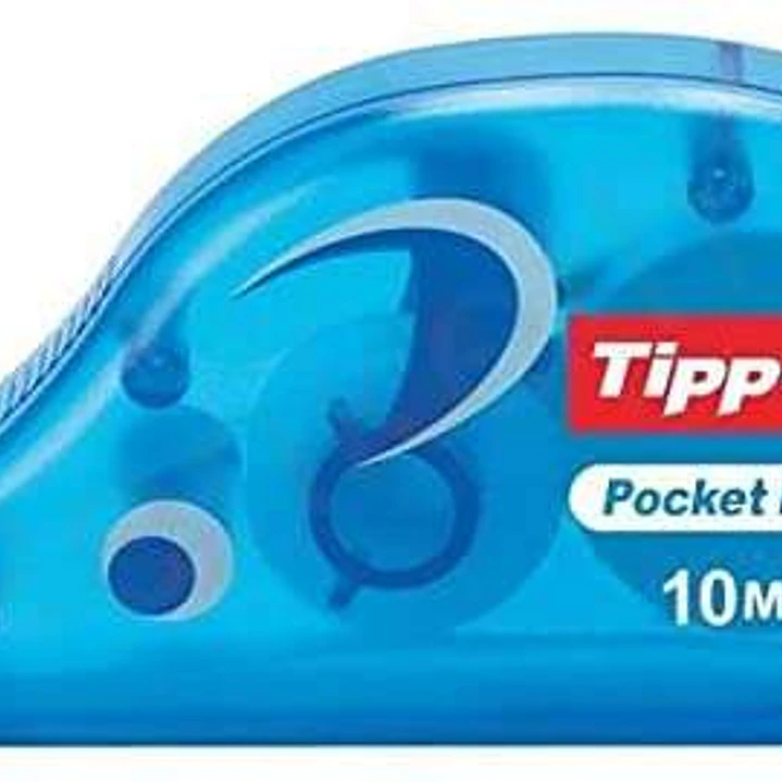 Tipp-Ex Pocket Mouse Cinta Correctora 4.20mm x 10m - Resistente - Escritura Instantanea - Capuchon Protector 1