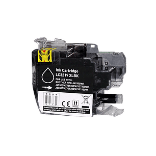 Brother LC3219XL Negro Cartucho de Tinta Generico - Reemplaza LC3219XLBK